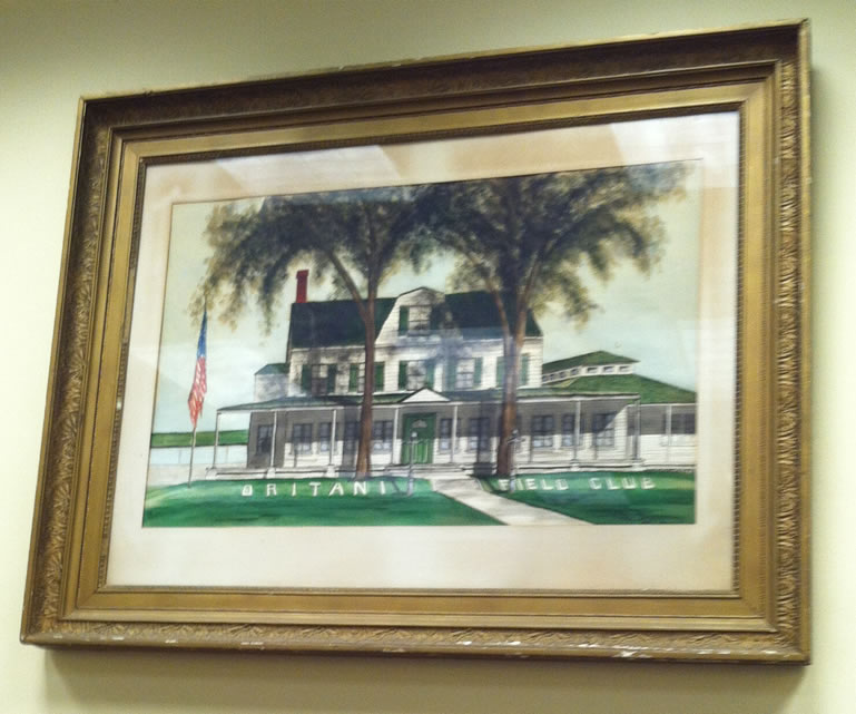 Original Painting of Oritani Field Club